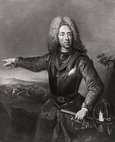 Princ Evžen Savojský, rakouský voják francouzského původu, 1718 1906 od Unbekannt