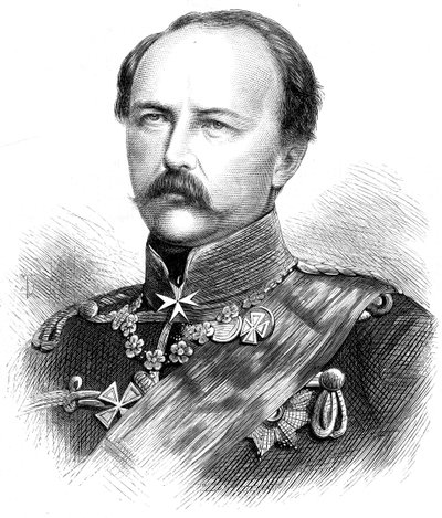 Princ Frederick Charles Nicholas Pruský 1828-1885, 1870 od Unbekannt
