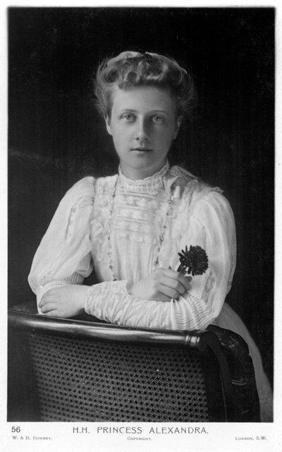 Princezna Alexandra Spojeného království, c1910 od Unbekannt