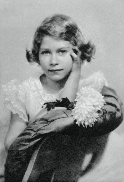 Princezna Alžběta, devět let, 1935, 1937 od Unbekannt