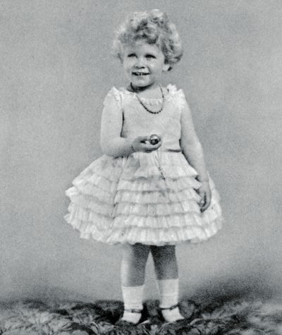 Princezna Alžběta ve věku dvou let v roce 1928, 1937 od Unbekannt
