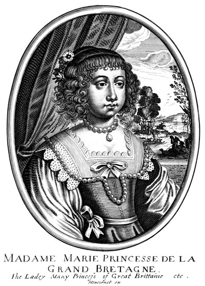 Princezna Marie 1631-1660 od Unbekannt