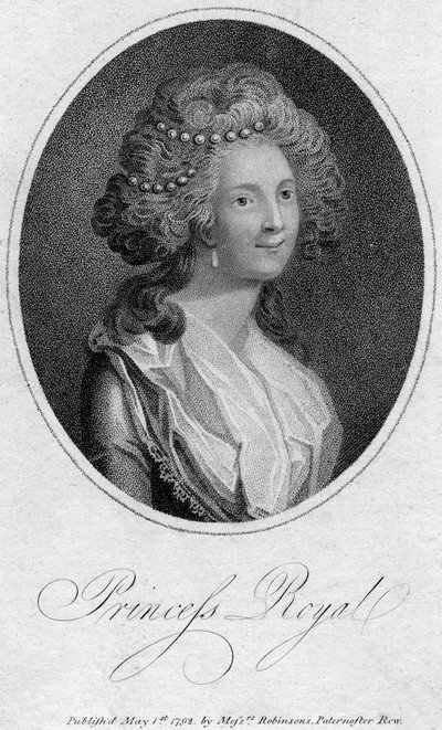 Královská princezna, 1792 od Unbekannt