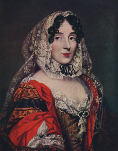 Princezna z Ursinů, Anne Marie de La Tremoille, c1670, 1939 od Unbekannt
