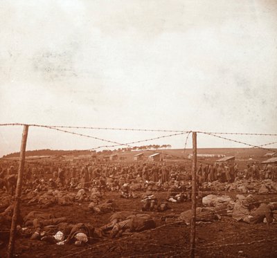 Vězeňský tábor, c1914-c1918 od Unbekannt