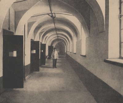 Vězení v baště Trubetskoy Petropavlovské pevnosti od Unbekannt