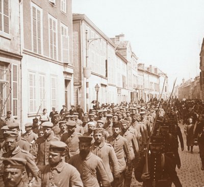 Vězni, Chalons, severní Francie, c1914-c1918. od Unbekannt