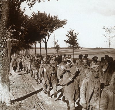 Vězni, Route de lEpine, Francie, c1914-c1918 od Unbekannt
