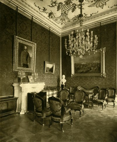Soukromá kancelář císaře Františka Josefa I. v Hofburgu, Vídeň, Rakousko, c1935. od Unbekannt