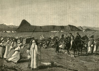 Průvod býka, 1890. od Unbekannt