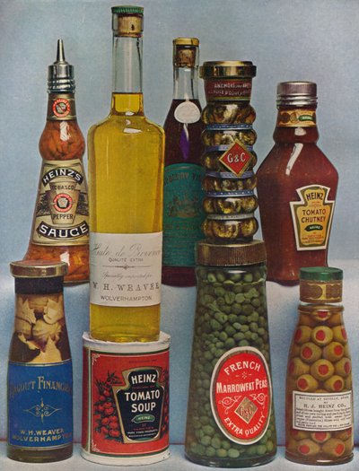 Štítky produktu, 1909. od Unbekannt