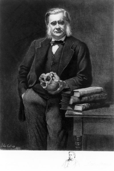 Profesor Thomas Henry Huxley, anglický biolog od Unbekannt