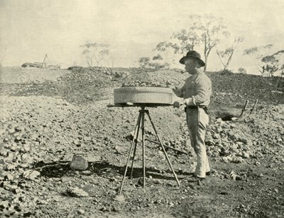 Prospecting a Lease, 1901. od Unbekannt