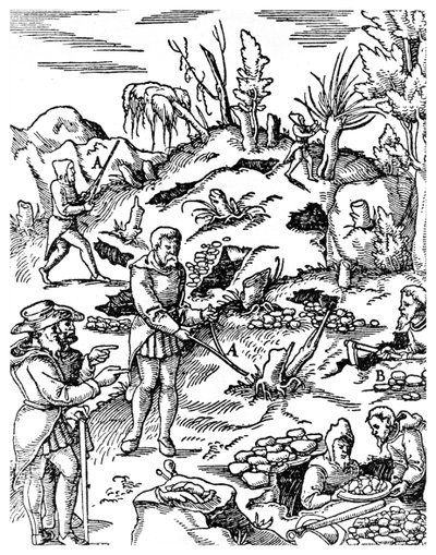 Hledání kovů, 1556 1956 od Unbekannt