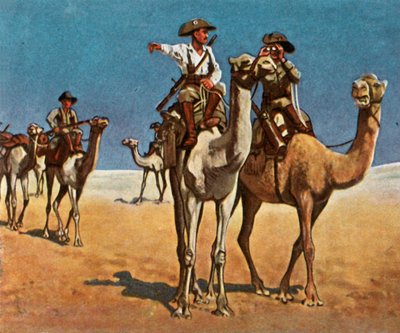 Pronásledování Simon-Copper-Hottentotts v poušti Kalahari, 16. března 1908, 1936. od Unbekannt