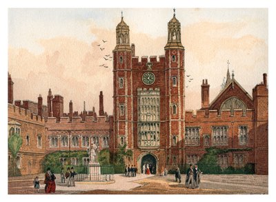Čtyřúhelník Eton College, 1880 od Unbekannt