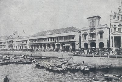 Nábřeží v Singapuru, 1924 od Unbekannt
