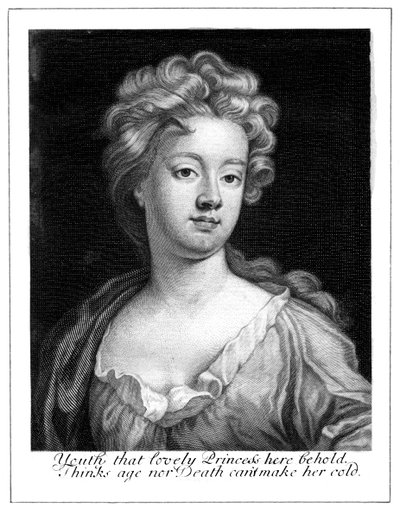 Královna Anna 1665-1714 od Unbekannt