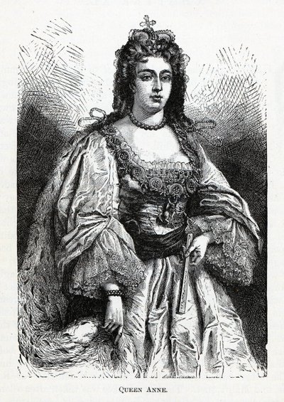 Královna Anna, 1882 od Unbekannt