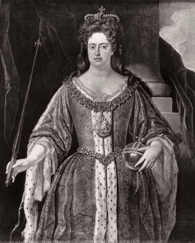 Královna Anna, c1702 1906 od Unbekannt