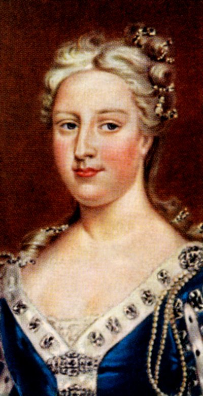 Královna Caroline od Unbekannt