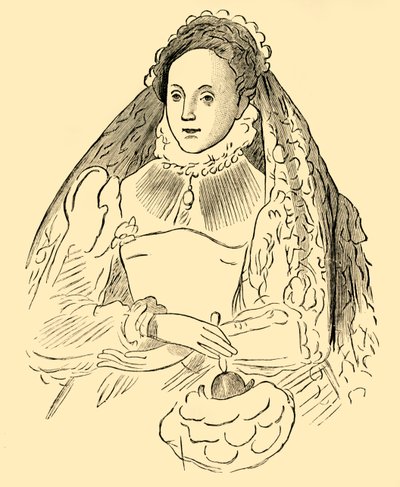 Královna Alžběta, 1881. od Unbekannt