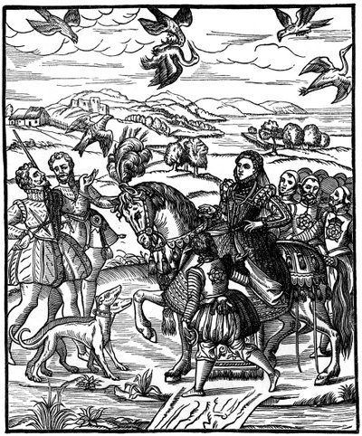 Královna Alžběta I. Hawking, 1575, 1910 od Unbekannt