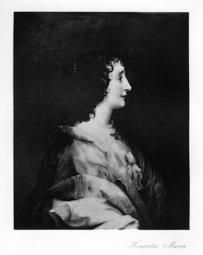 Královna Henrietta Maria, královna choť Anglie, Skotska a Irska, 1907 od Unbekannt