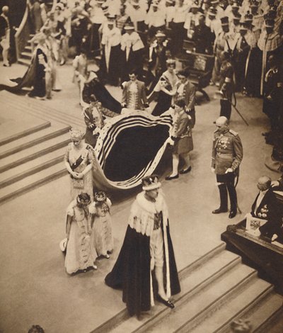 Queen Mary Leaves, 12. května 1937 od Unbekannt