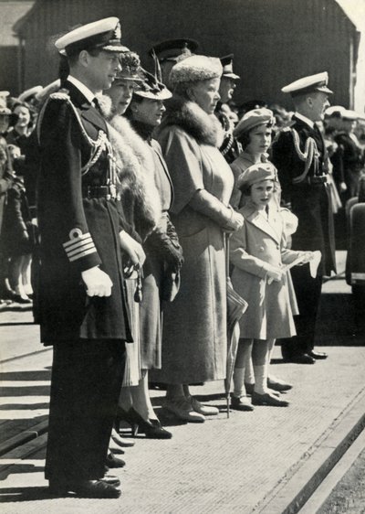 Queen Mary se vydává na návštěvu Kanady, 1939, 1951. od Unbekannt