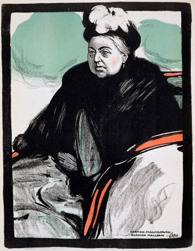 Královna Viktorie, 1901 od Unbekannt