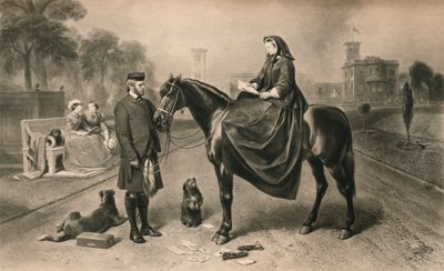 Queen Victoria v Osborne House, 1865 1906 od Unbekannt