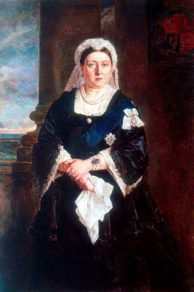 Královna Viktorie, c1880 od Unbekannt
