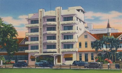 Queens Park Hotel, Port of Spain, Trinidad, B.W.I., 40. léta, 40. léta 20. století. od Unbekannt