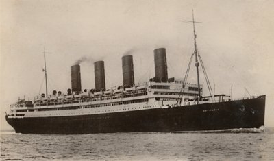 RMS Aquitania, c1930. od Unbekannt