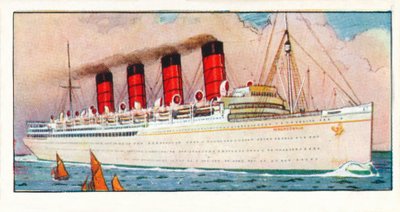 R.M.S. Mauretánie, 1937 od Unbekannt