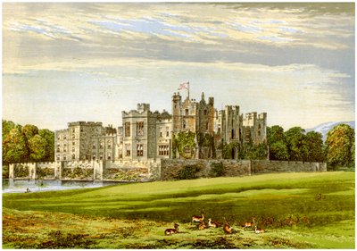 Hrad Raby, hrabství Durham, domov vévody z Clevelandu, c1880 od Unbekannt