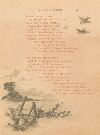 Ragged Robin, konec 19.-začátek 20. století od Unbekannt
