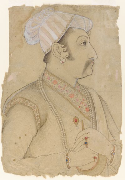 Raja Gaj Singh z Marwaru, 17. století. od Unbekannt