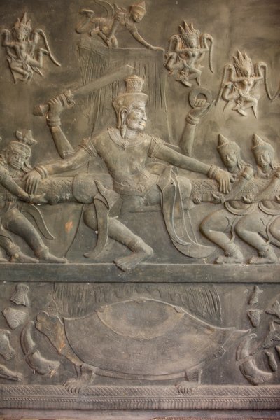 Socha Ramayana, Siem Reap, Kambodža od Unbekannt