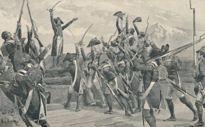 Rampons Soldiers Being The Oath Nikdy se nevzdat, 1796, 1896 od Unbekannt