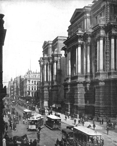 Randolph Street, Chicago, Illinois, USA, c1900. od Unbekannt