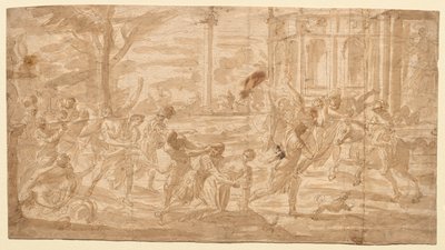 Rape of the Sabines, 1700s. od Unbekannt
