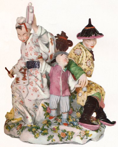 Vzácná a výjimečně velká a důležitá skupina Chelsea z období Red Anchor, C1752. 1923 od Unbekannt