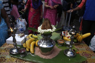 Festival vozů Rath Yatra v Paříži. Nabídky. Francie od Unbekannt
