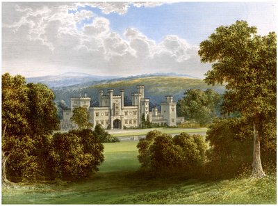 Hrad Ravensworth, hrabství Durham, domov hraběte z Ravensworth, c1880 od Unbekannt