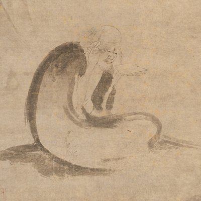 Čtení sútry za měsíčního svitu, ca. 1332. od Unbekannt