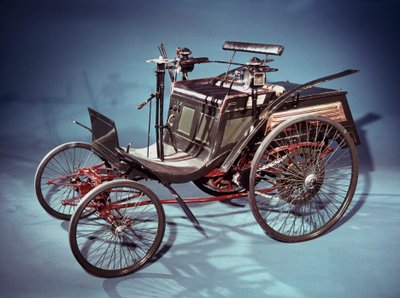 Vůz Benz Velo s motorem vzadu, Němec, 1894 od Unbekannt