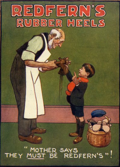 Redfernovy gumové podpatky, 1910 od Unbekannt