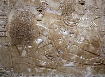 Reliéf z hrobky Ramose, Luxor, Egypt, 14. století před naším letopočtem od Unbekannt